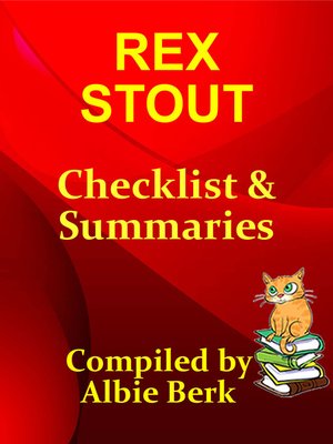 cover image of Rex Stout
